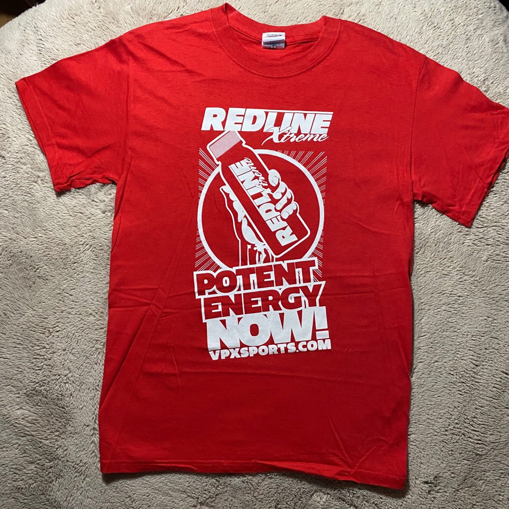 Redline Energy Drink Tee S Redline Energy Drink Tee S